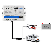 ACOPOWER 25 Watt Off-grid Solar Kits，with 5A charge controller SAE connector - acopower